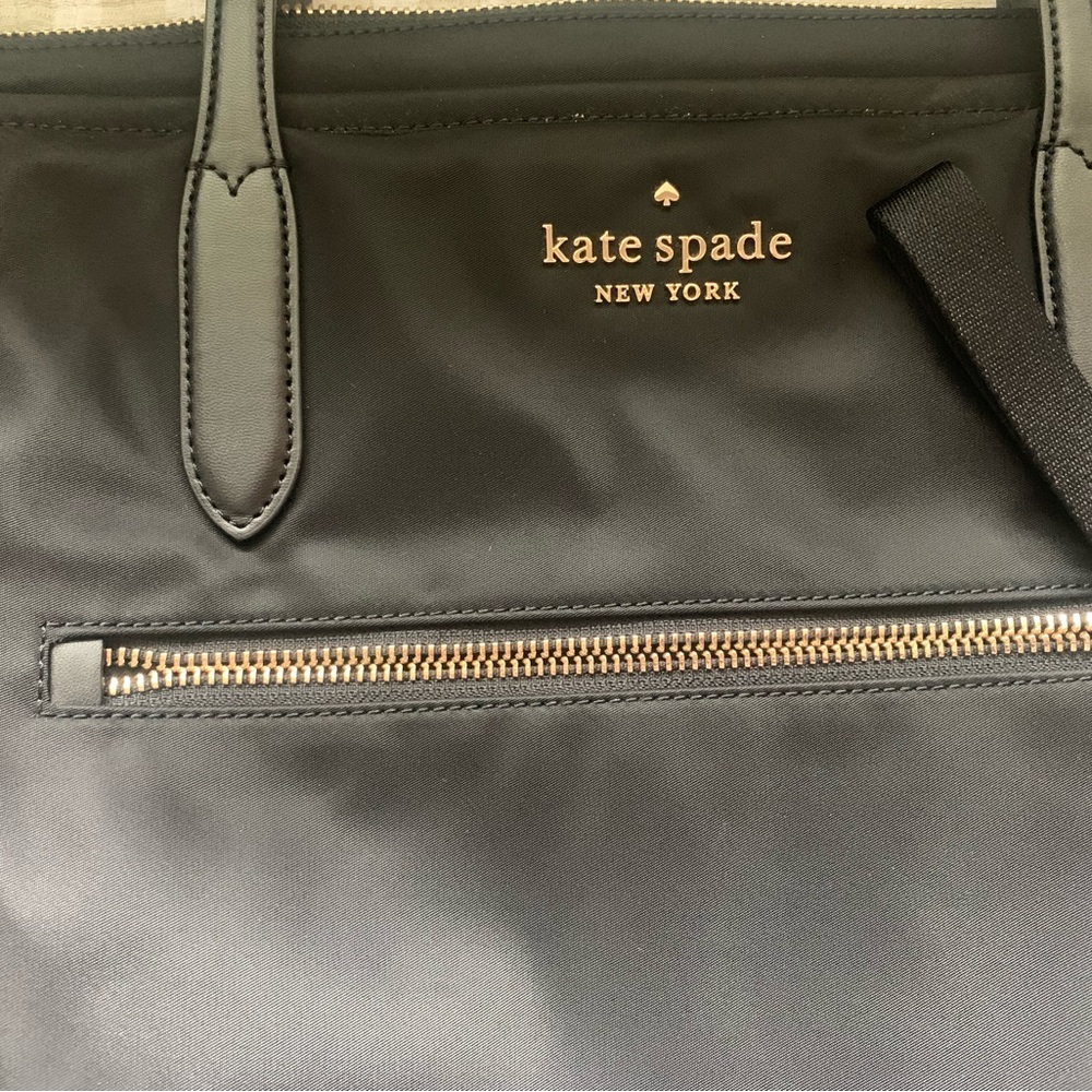 Kate Spade Black Nylon Tote - Picture 4 of 4